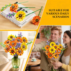 Sunflower Bouquet Building Set | 1011PCS Botanical with Lights | ToyIvia