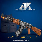 AK47 Assault Rifle Building Set | 1366PCS Shootable Model | ToyIvia