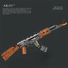 AK47 Assault Rifle Building Set | 1366PCS Shootable Model | ToyIvia