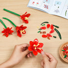 Amaryllis Flowers Bonsai Building Set | 503PCS Botanical Model | ToyIvia