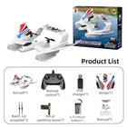 Amphibious Waterproof RC Plane Boat | Gyro-Stabilized EPP Airplane | Toylvia