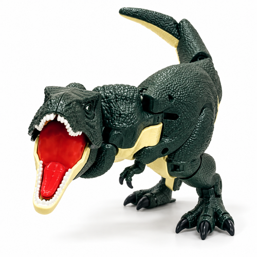 Telescopic Spring Swing Dinosaur Toy Battery-Free Kids Fidget - alternate view