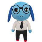 Animal Hospital Secretary Plush Toy – Blue Office Character Stuffed Doll