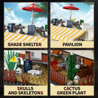 Apocalypse Survival RV Building Set - Post-Apocalyptic Van (1054 Pcs)