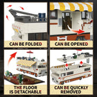 Apocalypse Survival RV Building Set - Post-Apocalyptic Van (1054 Pcs)