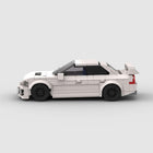 The Arctic EVO: 336-Piece High-Speed White Sports Car Construction Kit