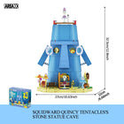AREA-X SpongeBob Squidward Stone House Building Blocks with Light