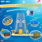 AREA-X SpongeBob Squidward Stone House Building Blocks with Light