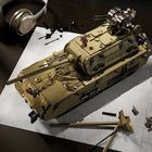 3339PCS Military Heavy Tank Panzer VIII Maus Building Blocks - Army Model Kit