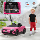 Licensed Audi RS e-tron GT 12V Ride-On Car | Parental Remote | ToyIvia