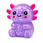 Axolotl Stress Ball; Cute Soft Slow Rising Toy; Calming Fidget Squeeze Toy Sensory; Purple