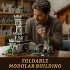Medieval Fortress Building Blocks Set - 2363pcs Azure Throne Model