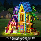 Beekeeping & Bakery House Building Set | 1084PCS LED Friends Toy | ToyIvia