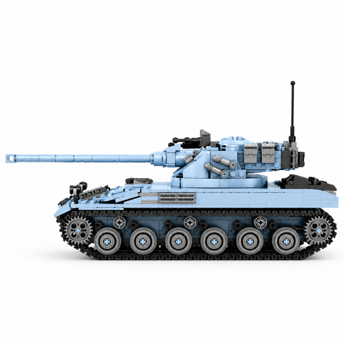 Bat Chatillon 25 t Tank 1102 Piece Building Block Model Set - alternate view