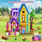 Beekeeping & Bakery House Building Set | 1084PCS LED Friends Toy | ToyIvia