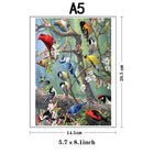 Bird Flock Wooden Jigsaw Puzzle Art - Unique Animal Pieces | Creative DIY Gift