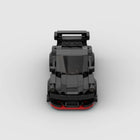 The Midnight Phantom: 321-Piece Black Sports Car DIY Construction Kit