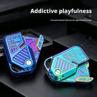 Blade Texture Mechanical Magnetic Fidget Slider Zinc Alloy Toy