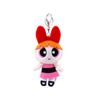 12cm Blossom Plush Keychain - Kawaii Powerpuff Girls Anime Stuffed Toy