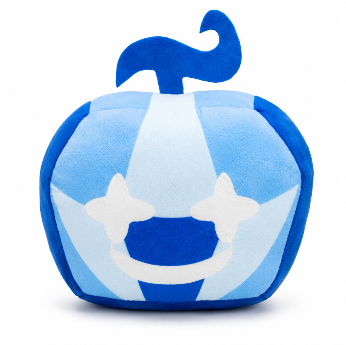 Blox Fruits Diamond Fruit Plush Toy – 10cm Soft Stuffed Game Doll