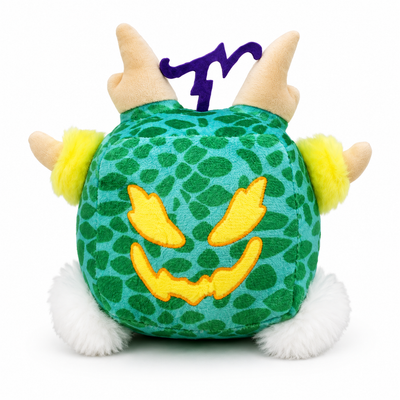 Blox Fruits Dragon Fruit Plush Toy – 10cm Soft Stuffed Game Doll