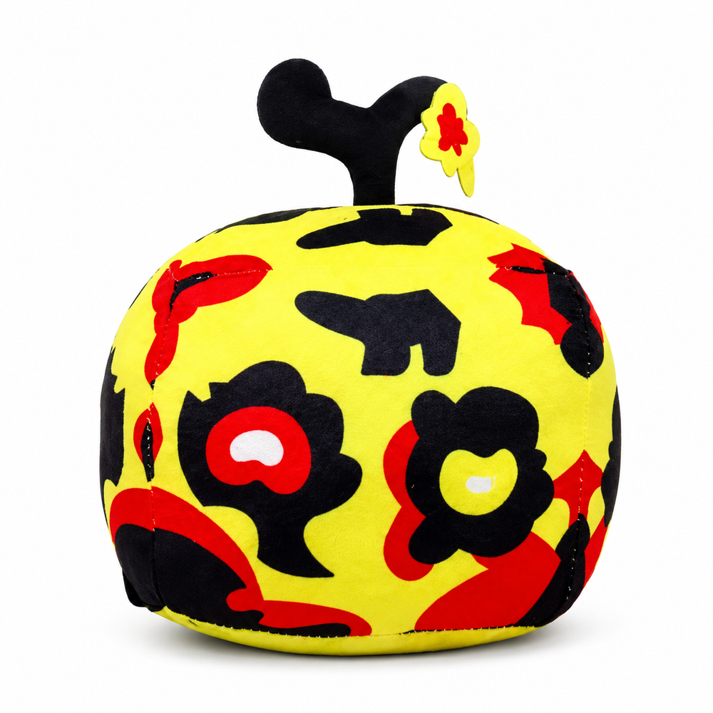 Blox Fruits Magma Fruit Plush Toy – 10cm Soft Stuffed Game Doll