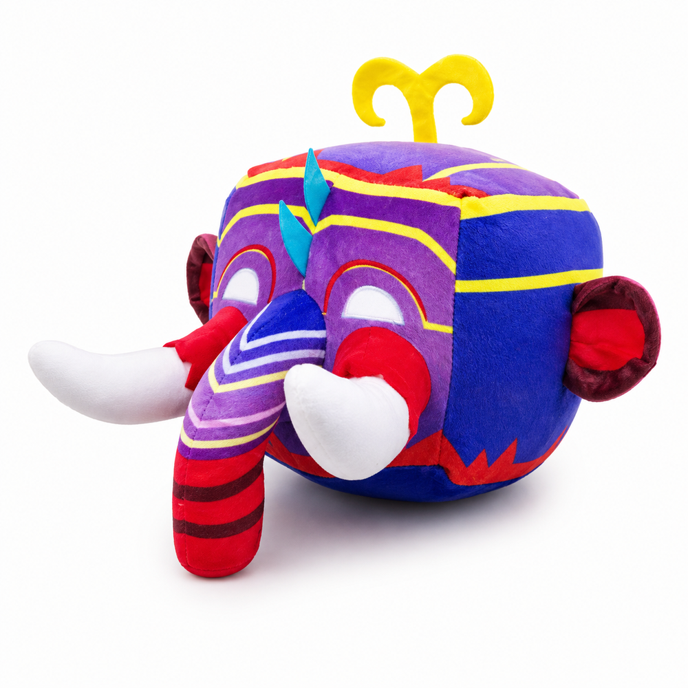 Blox Fruits Mammoth Fruit Plush Toy – 10cm Soft Stuffed Game Doll