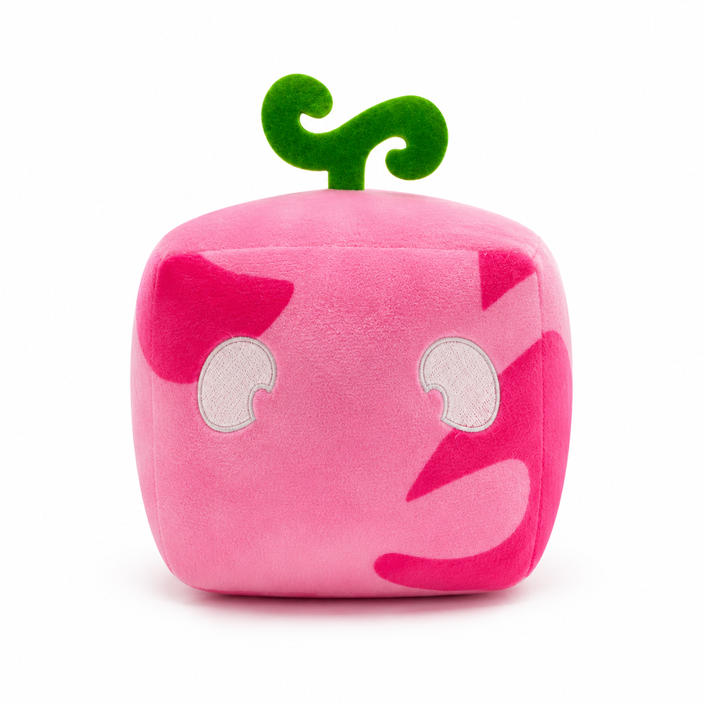 Blox Fruits Rubber Fruit Plush Toy – 10cm Soft Stuffed Game Doll