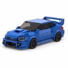 303pcs Blue JDM Rally Car Building Blocks Set - WRX STI Inspired Sports Sedan product photo