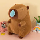 23cm Capybara Plush Simulation Capibara Anime Fluffty Toy Cute Doll Stuffed Animals Soft Doll Plush Christmas Thanksgiving Gift