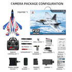 BM22 F22 Raptor RC Fighter | 4CH 490MM Large Scale Plane | Toylvia