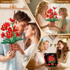 Amaryllis Flowers Bonsai Building Set | 503PCS Botanical Model | ToyIvia