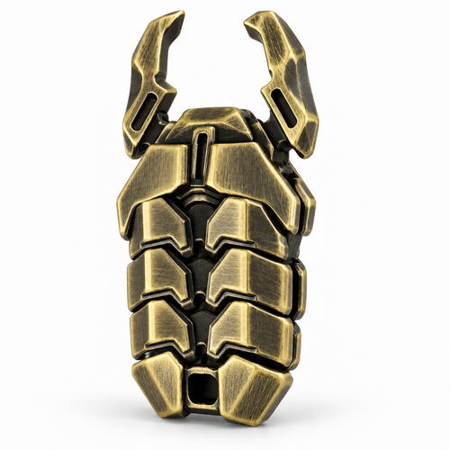Bronze โ upright three-quarters-right studio photo