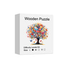 Monarch Canopy: Butterfly Tree Irregular Wooden Puzzle