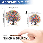 Monarch Canopy: Butterfly Tree Irregular Wooden Puzzle