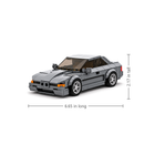 Urban Shadow gray brick coupe size 6.65 in long 2.17 in tall