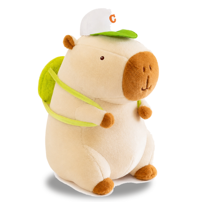 23cm Capybara Plush Simulation Capibara Anime Fluffty Toy Cute Doll Stuffed Animals Soft Doll Plush Christmas Thanksgiving Gift