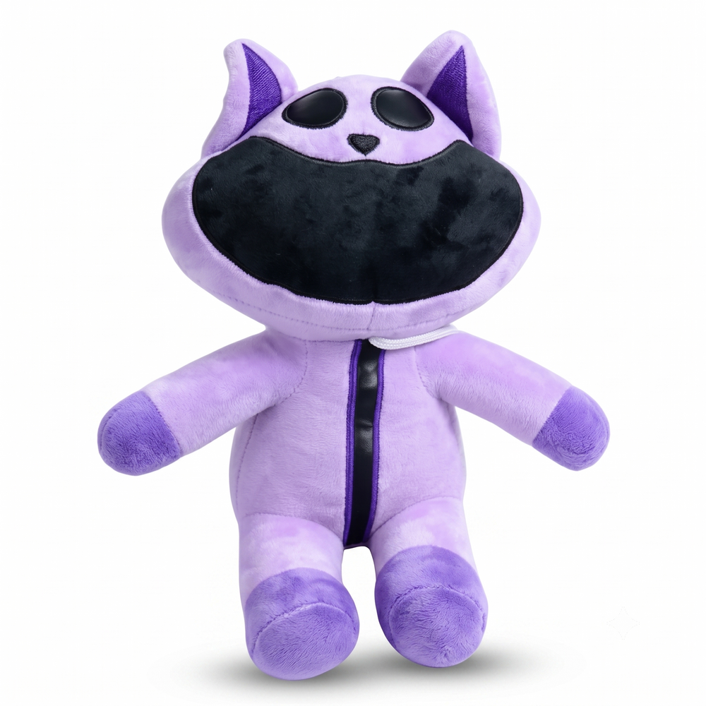25cm CatNap Plush Toy - Smiling Critters Stuffed Animal Doll