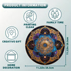 Celestial Mandala Star Wooden Jigsaw Puzzle Unique Animal-Shaped Pieces