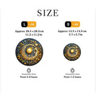 Celestial Sun Moon Wooden Jigsaw Puzzle Zodiac Art with Unique Animal Shaped Pieces