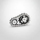 Stainless Steel Chain Gear Metal Fidget Spinner EDC Desk Toy