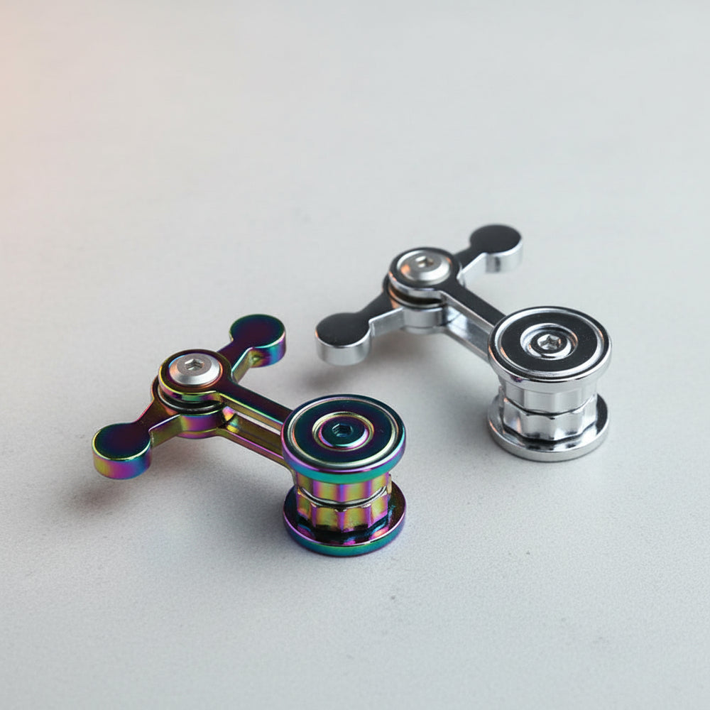 Chaotic Pendulum Metal Fidget Spinner Zinc Alloy EDC Desk Toy