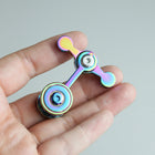 Chaotic Pendulum Metal Fidget Spinner Zinc Alloy EDC Desk Toy