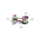 Chaotic Pendulum Metal Fidget Spinner Zinc Alloy EDC Desk Toy