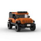 The Canyon Crawler: 405-Piece Orange SUV DIY Construction Kit