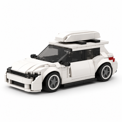 340PCS City Car MVP Building Blocks - DIY Urban Vehicle Model