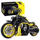 City Super Racing Motorcycle Technical Building Blocks Model Kit