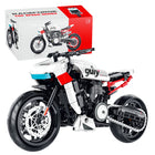 City Super Racing Motorcycle Technical Building Blocks Model Kit