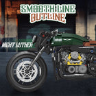 Classic 1:8 Super Motorbike Building Bricks Set - 600+pcs City Racer