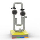 Clippy Paperclip Building Block Set – 85PCS Retro Desktop Display MOC Model